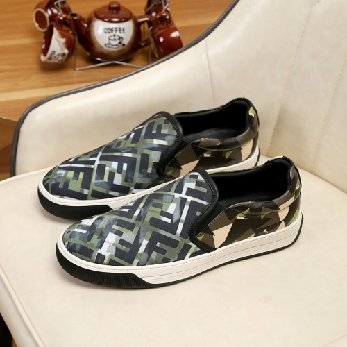 Fendi Casual Shoes For Men #1094316 $68.00 USD, Wholesale Replica Fendi Casual Shoes