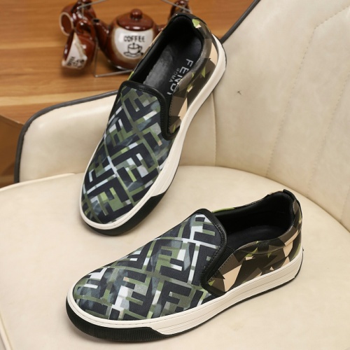Replica Fendi Casual Shoes For Men #1094316 $68.00 USD for Wholesale