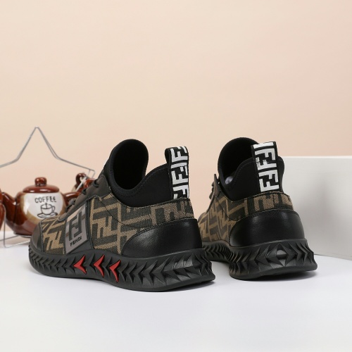 Replica Fendi Casual Shoes For Men #1094333 $72.00 USD for Wholesale