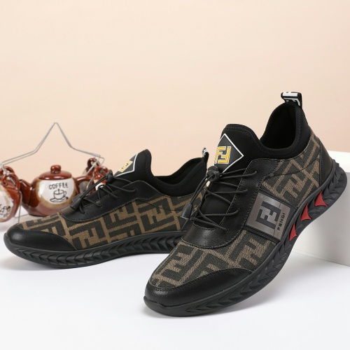Replica Fendi Casual Shoes For Men #1094333 $72.00 USD for Wholesale