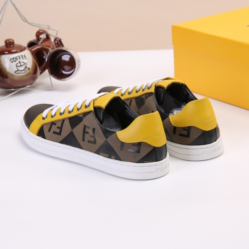 Replica Fendi Casual Shoes For Men #1094338 $72.00 USD for Wholesale
