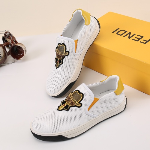 Replica Fendi Casual Shoes For Men #1094341 $72.00 USD for Wholesale