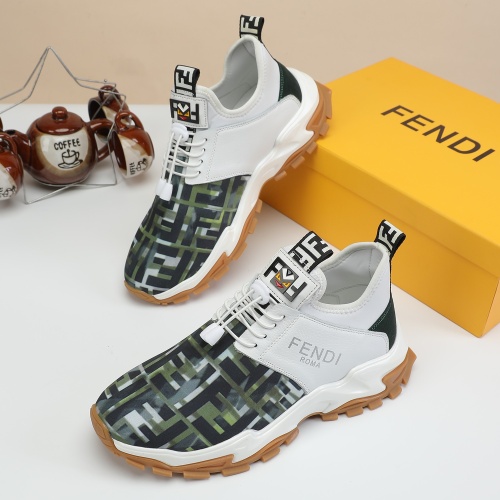 Replica Fendi Casual Shoes For Men #1094344 $76.00 USD for Wholesale