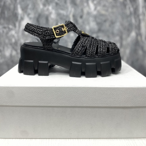 Replica Prada Sandal For Women #1094363 $130.00 USD for Wholesale