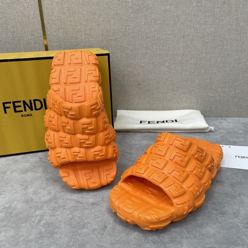 Fendi Slippers For Men #1094408 $56.00 USD, Wholesale Replica Fendi Slippers
