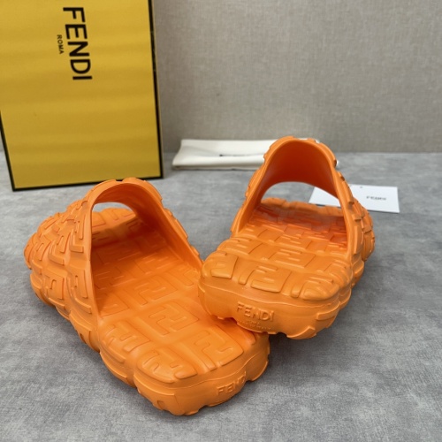 Replica Fendi Slippers For Men #1094408 $56.00 USD for Wholesale