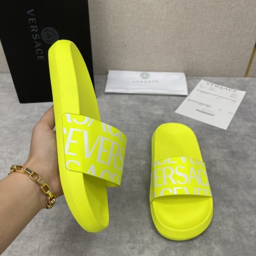 Replica Versace Slippers For Men #1094418 $56.00 USD for Wholesale