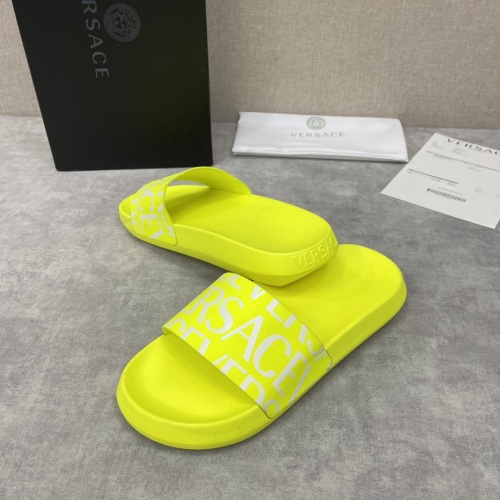 Replica Versace Slippers For Men #1094418 $56.00 USD for Wholesale