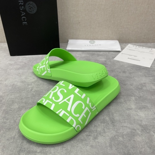 Replica Versace Slippers For Men #1094419 $56.00 USD for Wholesale