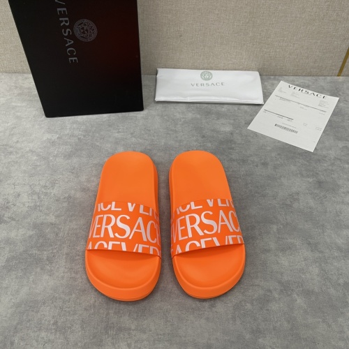 Replica Versace Slippers For Men #1094420 $56.00 USD for Wholesale
