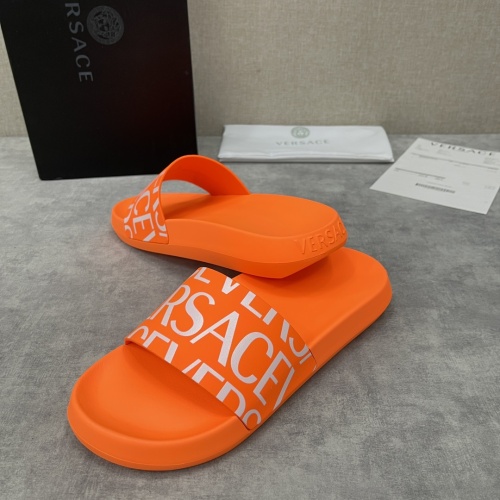 Replica Versace Slippers For Men #1094420 $56.00 USD for Wholesale