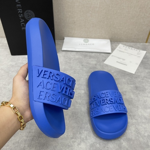 Replica Versace Slippers For Men #1094427 $56.00 USD for Wholesale