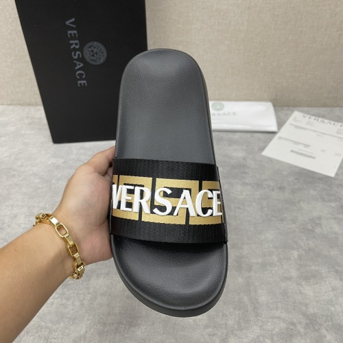 Replica Versace Slippers For Men #1094432 $56.00 USD for Wholesale