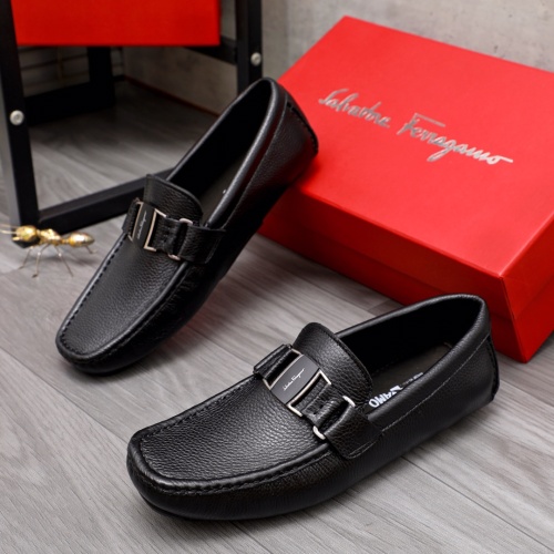 Salvatore Ferragamo Leather Shoes For Men #1094438