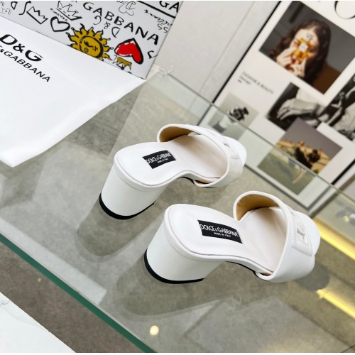 Replica Dolce & Gabbana D&G Slippers For Women #1094476 $72.00 USD for Wholesale