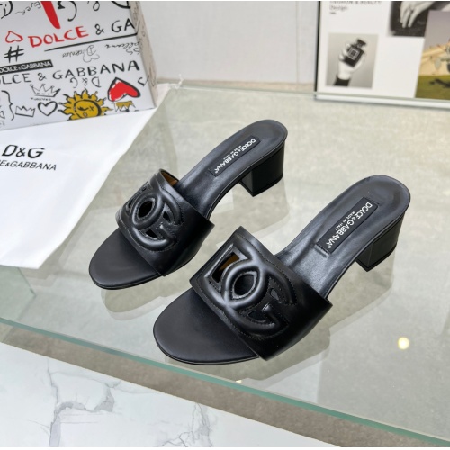 Dolce &amp; Gabbana D&amp;G Slippers For Women #1094477 $72.00 USD, Wholesale Replica Dolce &amp; Gabbana D&amp;G Slippers