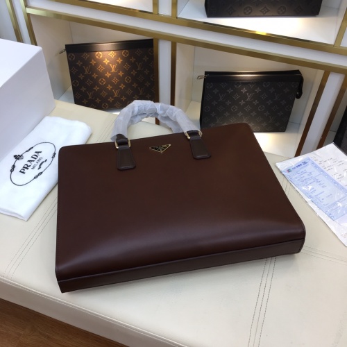 Replica Prada AAA Man Handbags #1094560 $160.00 USD for Wholesale