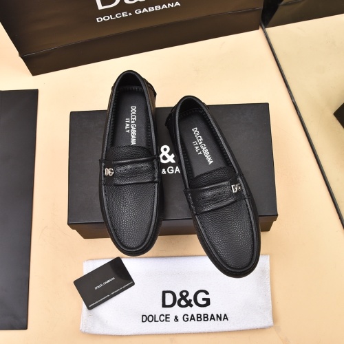 Dolce & Gabbana D&G Leather Shoes For Men #1094573