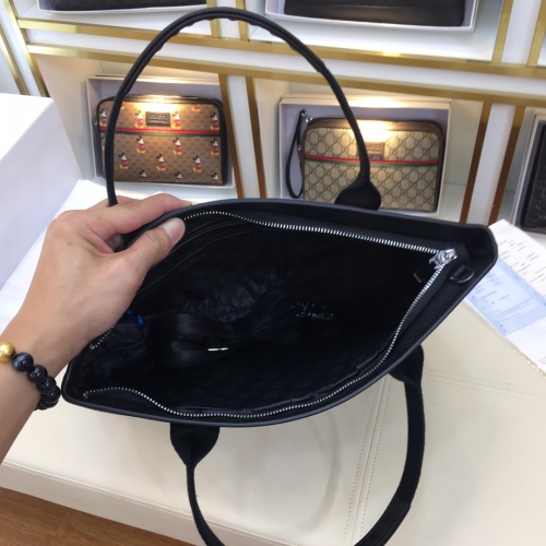 Replica Versace AAA Man Handbags #1094576 $160.00 USD for Wholesale