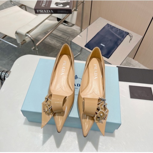 Replica Prada Flat Shoes For Women #1094684 $100.00 USD for Wholesale