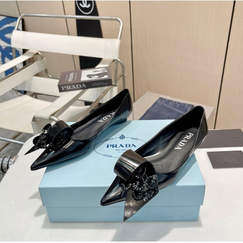 Prada New Shoes For Women #1094687 $100.00 USD, Wholesale Replica Prada Flat Shoes