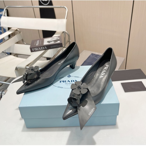 Prada High-heeled Shoes For Women #1094699 $100.00 USD, Wholesale Replica Prada High-heeled Shoes