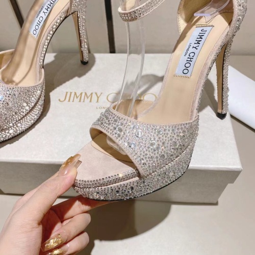 Replica Jimmy Choo Sandals For Women #1094735 $140.00 USD for Wholesale