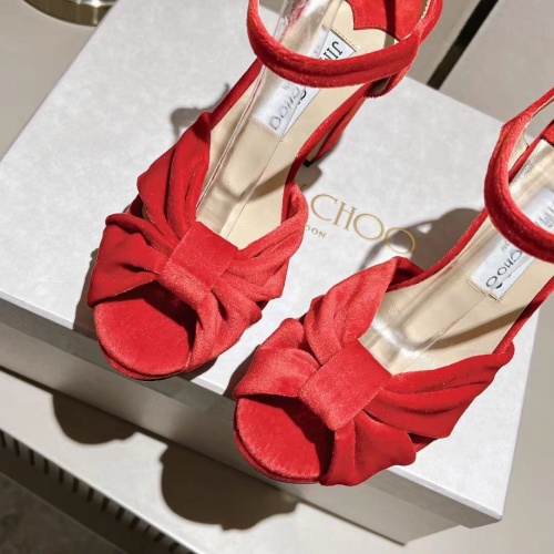 Replica Jimmy Choo Sandals For Women #1094744 $115.00 USD for Wholesale