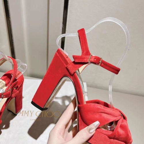 Replica Jimmy Choo Sandals For Women #1094744 $115.00 USD for Wholesale