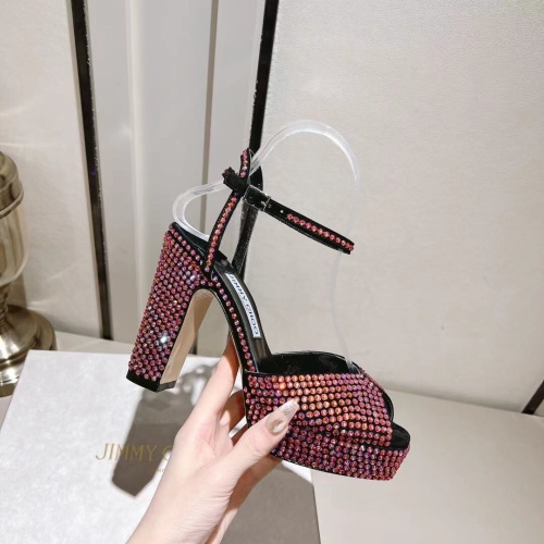 Replica Jimmy Choo Sandals For Women #1094750 $140.00 USD for Wholesale
