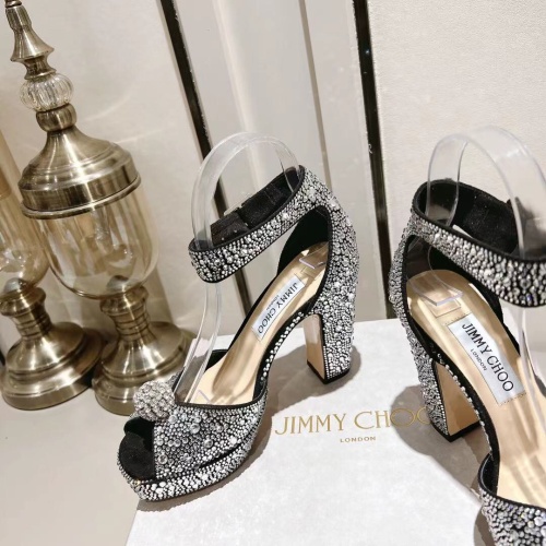 Replica Jimmy Choo Sandals For Women #1094753 $140.00 USD for Wholesale