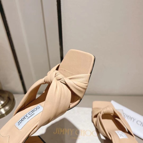 Replica Jimmy Choo Slippers For Women #1094767 $98.00 USD for Wholesale