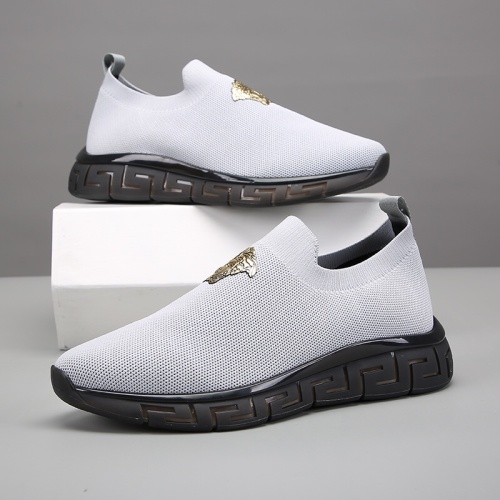 Replica Versace Casual Shoes For Men #1094790 $85.00 USD for Wholesale