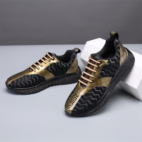 Versace Casual Shoes For Men #1094798 $88.00 USD, Wholesale Replica Versace Casual Shoes