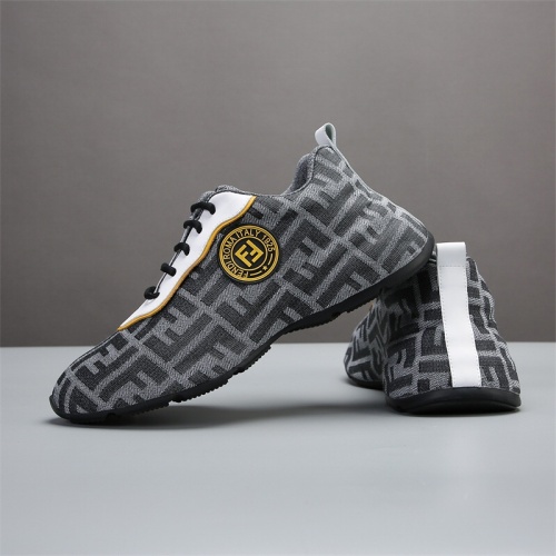 Replica Fendi Casual Shoes For Men #1094799 $105.00 USD for Wholesale
