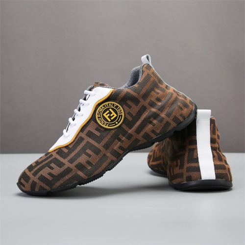 Replica Fendi Casual Shoes For Men #1094800 $105.00 USD for Wholesale