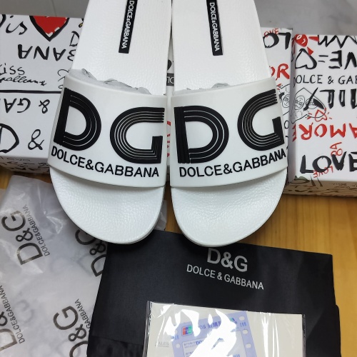Replica Dolce & Gabbana D&G Slippers For Men #1094810 $48.00 USD for Wholesale