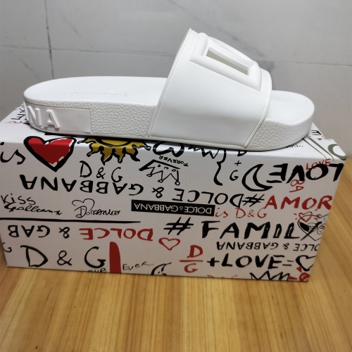 Replica Dolce & Gabbana D&G Slippers For Men #1094816 $48.00 USD for Wholesale