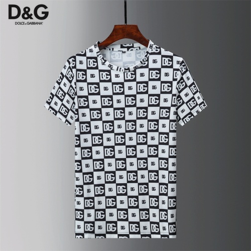 Dolce &amp; Gabbana D&amp;G T-Shirts Short Sleeved For Men #1094852 $32.00 USD, Wholesale Replica Dolce &amp; Gabbana D&amp;G T-Shirts