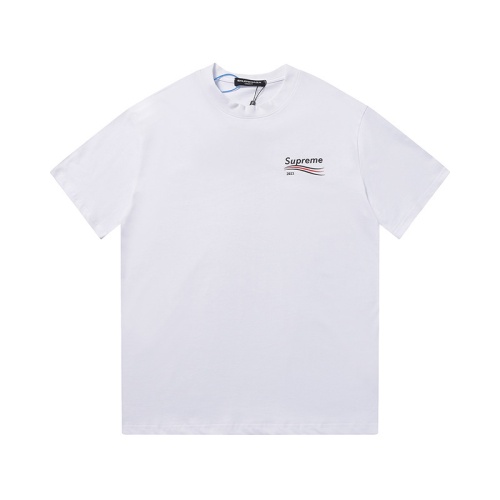 Replica Balenciaga T-Shirts Short Sleeved For Unisex #1094928 $32.00 USD for Wholesale