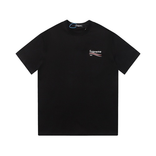 Replica Balenciaga T-Shirts Short Sleeved For Unisex #1094929 $32.00 USD for Wholesale