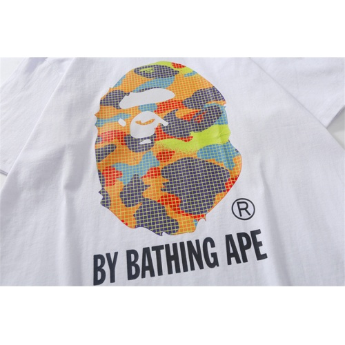 Replica Bape T-Shirts Short Sleeved For Men #1094974 $32.00 USD for Wholesale
