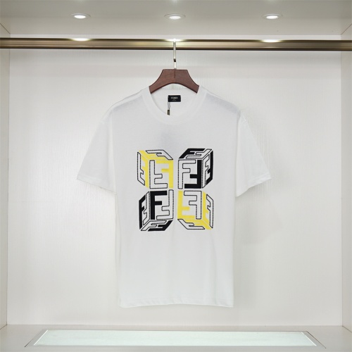 Fendi T-Shirts Short Sleeved For Unisex #1094980 $36.00 USD, Wholesale Replica Fendi T-Shirts