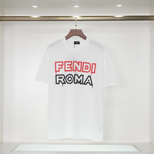 Fendi T-Shirts Short Sleeved For Unisex #1094998 $32.00 USD, Wholesale Replica Fendi T-Shirts