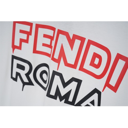 Replica Fendi T-Shirts Short Sleeved For Unisex #1094998 $32.00 USD for Wholesale