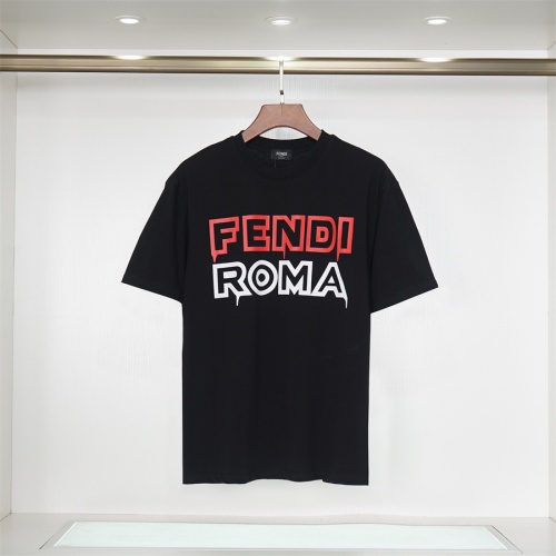 Fendi T-Shirts Short Sleeved For Unisex #1094999 $32.00 USD, Wholesale Replica Fendi T-Shirts