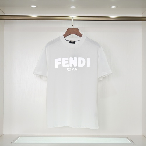 Fendi T-Shirts Short Sleeved For Unisex #1095000 $34.00 USD, Wholesale Replica Fendi T-Shirts