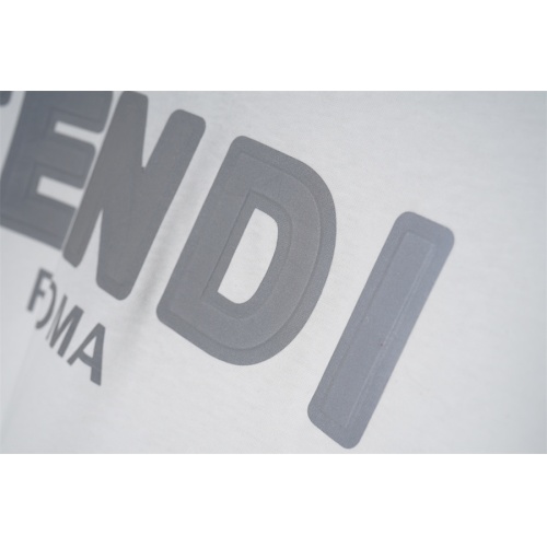 Replica Fendi T-Shirts Short Sleeved For Unisex #1095000 $34.00 USD for Wholesale