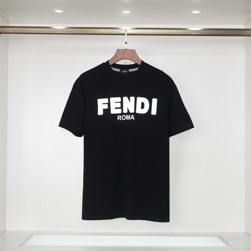 Fendi T-Shirts Short Sleeved For Unisex #1095001 $34.00 USD, Wholesale Replica Fendi T-Shirts