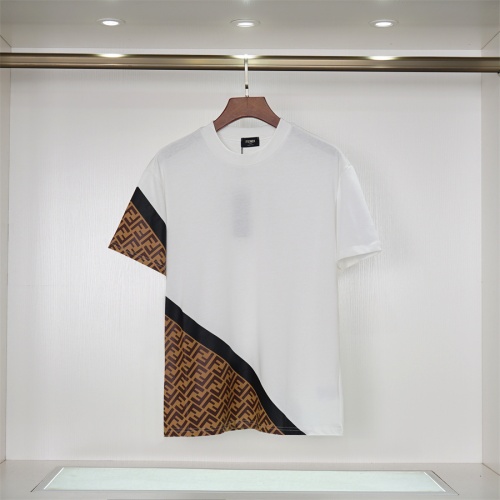 Fendi T-Shirts Short Sleeved For Unisex #1095002 $36.00 USD, Wholesale Replica Fendi T-Shirts